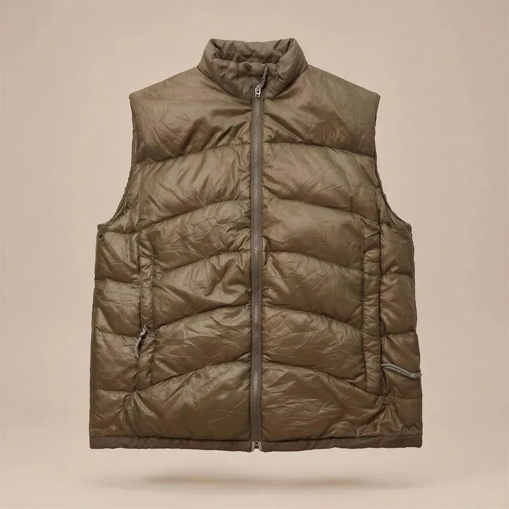 The North Face Summit Series Men's Down Puffer Vest - Size M - Bronze/Brown